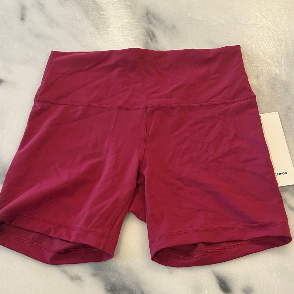 lululemon athletica Women's Magenta Bike Shorts